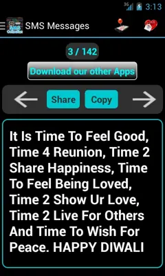 SMS Messages android App screenshot 0