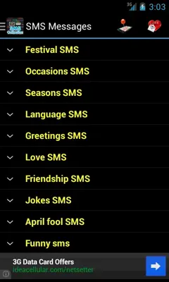 SMS Messages android App screenshot 9